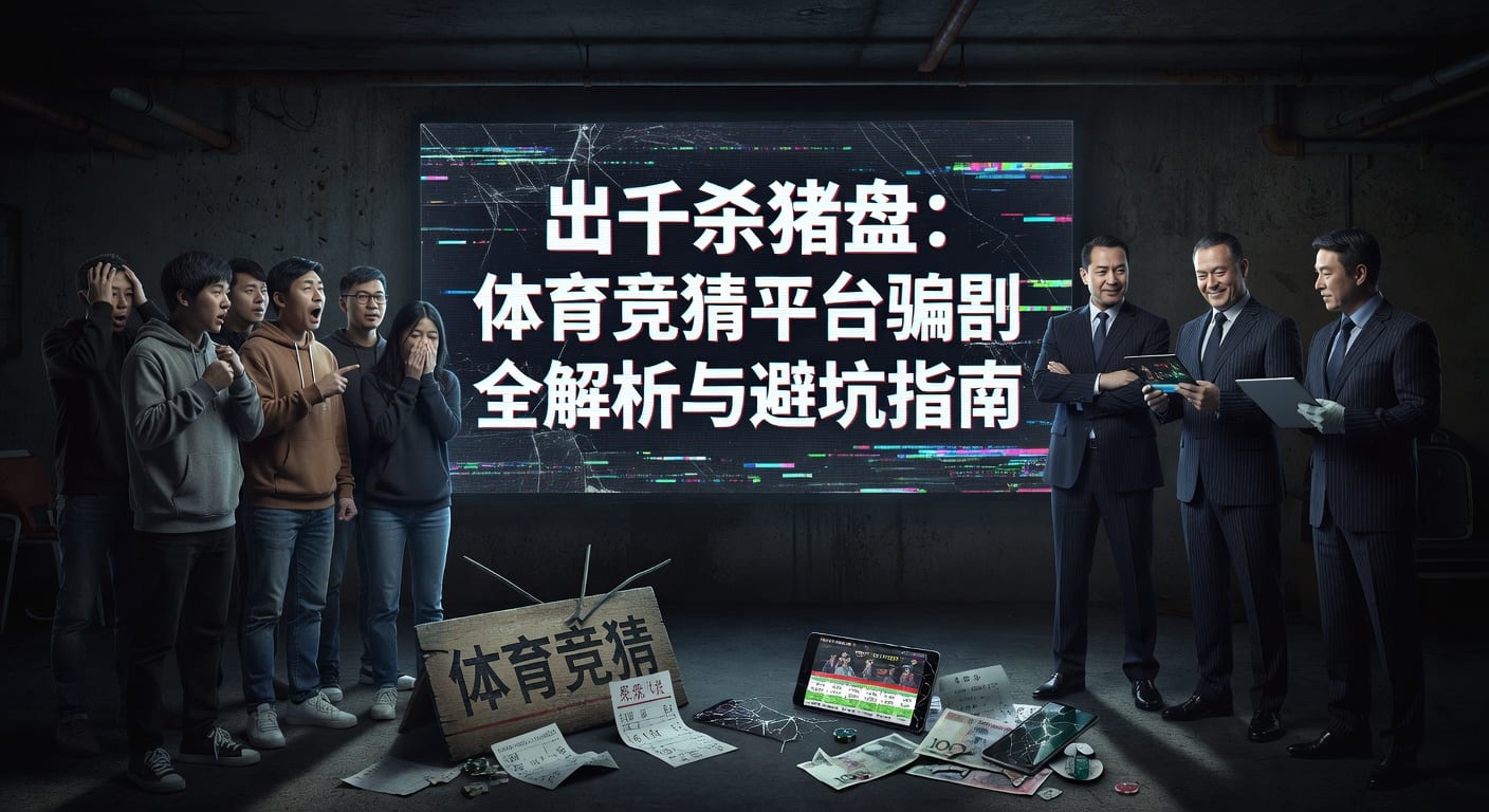 出千与杀猪盘 scam platform：体育玩家识别指南