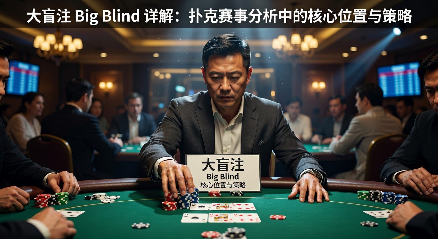 大盲注 big blind：下注位规则与实战解读
