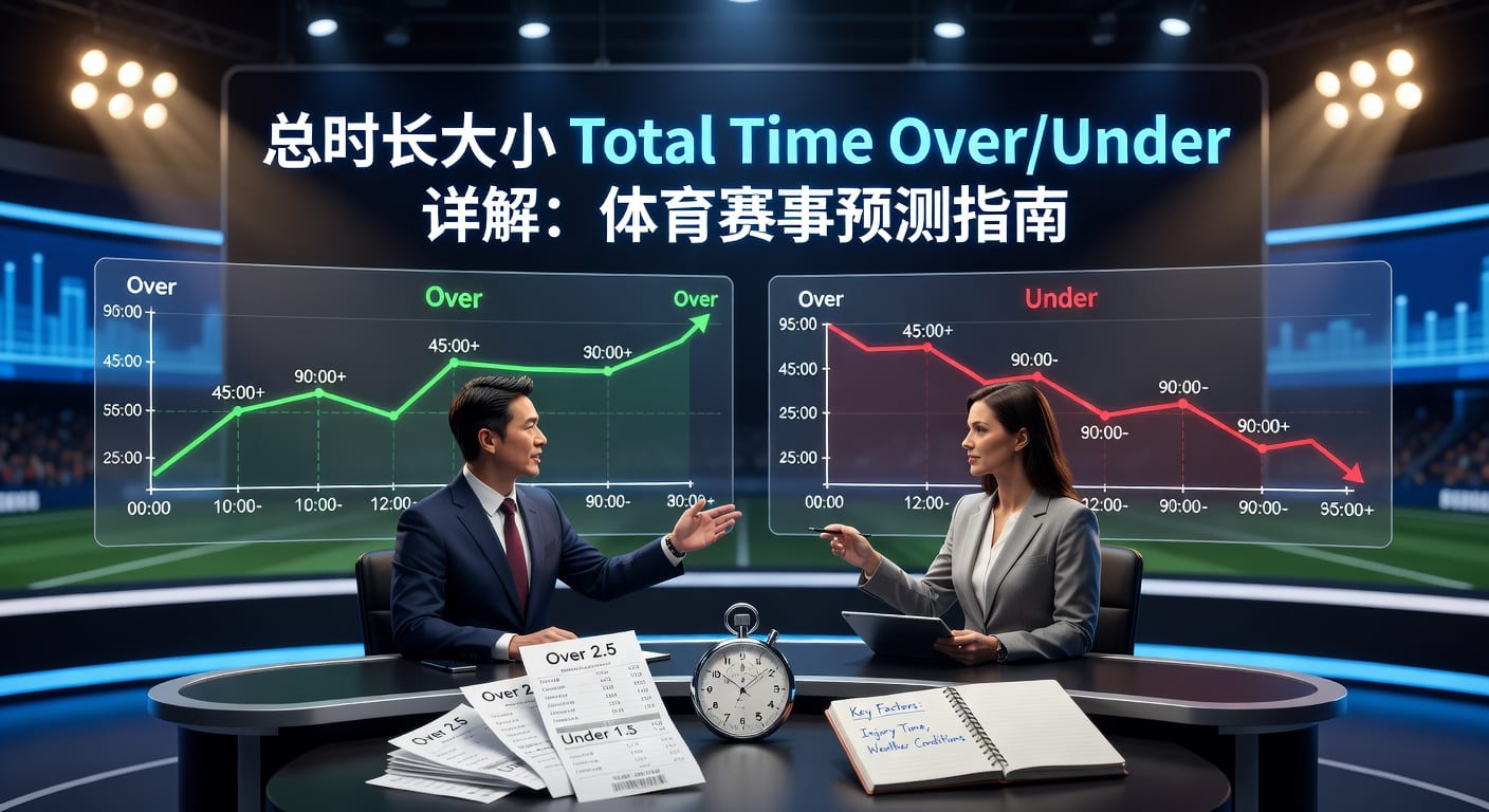 总时长大小 Total Time Over/Under：赛前节奏判断与进球分布分析