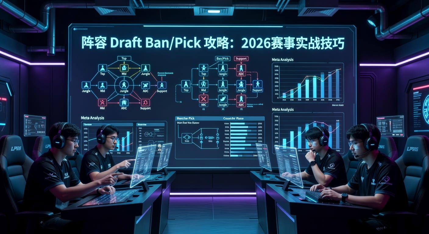 阵容 Draft Ban/Pick 实战分析指南