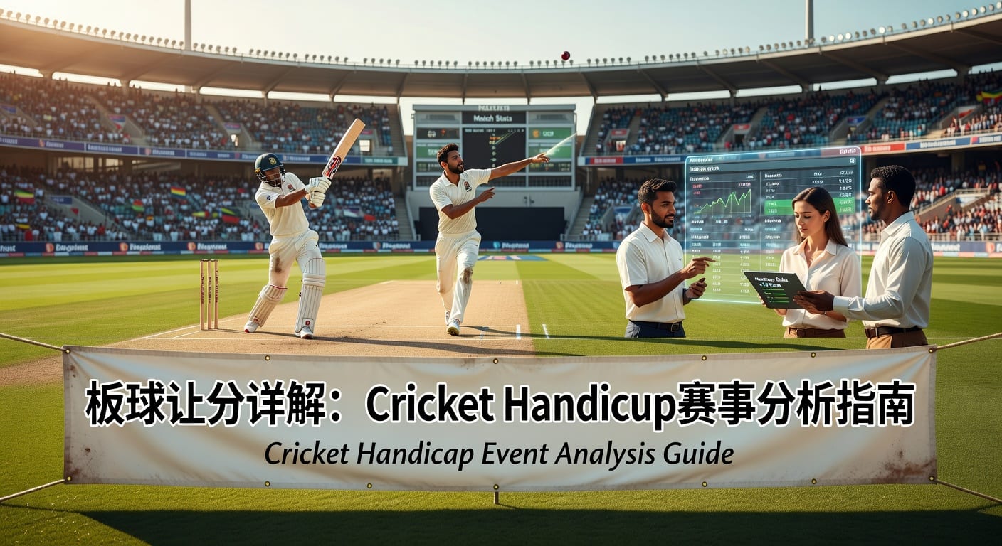 板球让分 Cricket Handicap：盘口读法与投注技巧